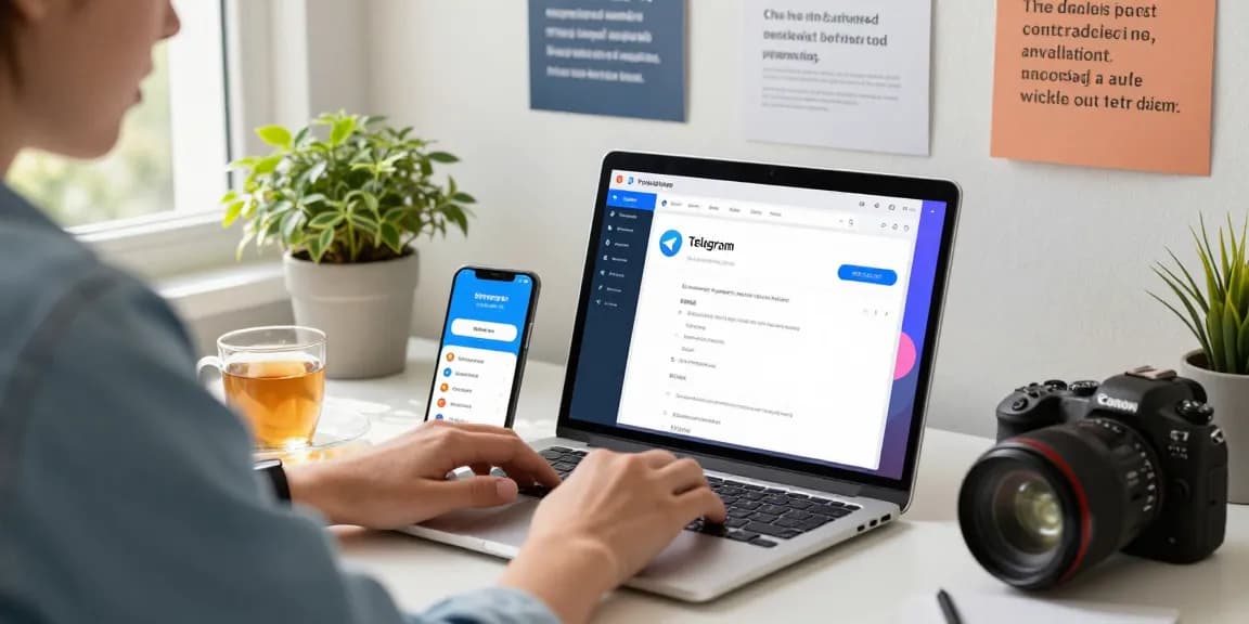 Explore how to set up the Telegram Chinese Version in a modern workspace.