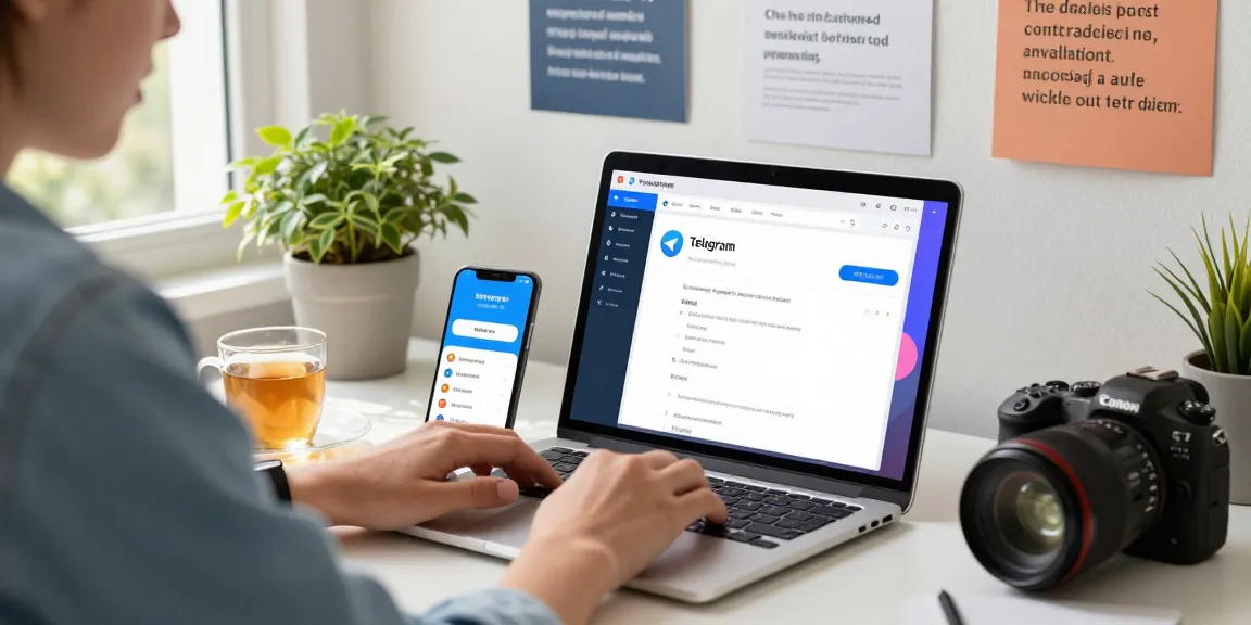 Explore how to set up the Telegram Chinese Version in a modern workspace.